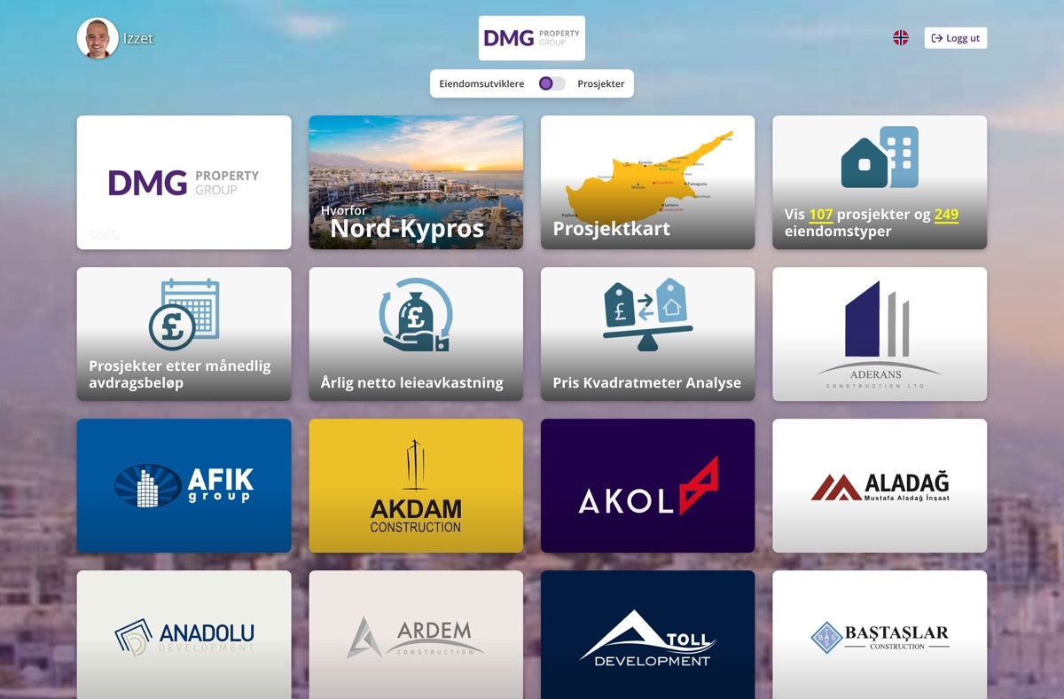 Bli vår partner i Nord-Kypros eiendomsmegling - DMG Property Group