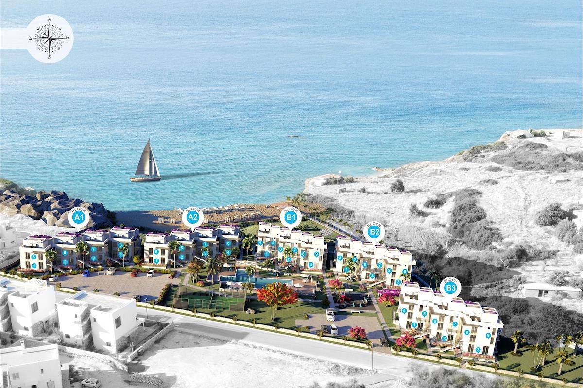 Norra Cypern Exceptionell Lägenhet med två Takvåning vid stranden Photo 16