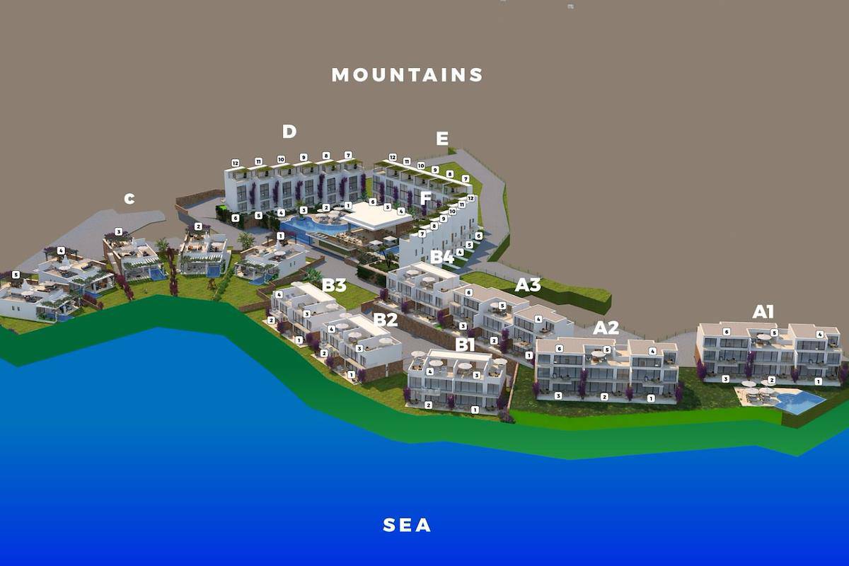 צפון קפריסין Two Bedroom Beachfront Apartments with Garden and Penthouse Options Photo 20