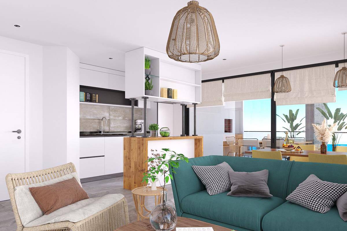 Nordzypern Wohnungen mit einem Schlafzimmer direkt am Strand im Health Resort Photo 11