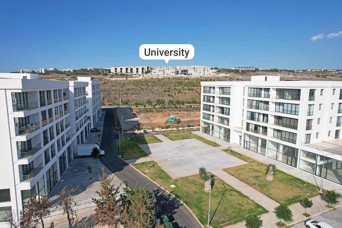 North Cyprus One Bedroom Apartments Near University in Kalkanli with Rental Guarantee Photo 1