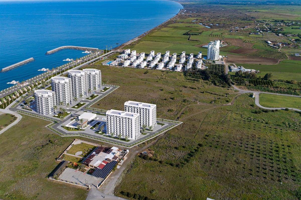 North Cyprus Beachfront Three Bedroom Penthouses in Six Tower Health Resort Photo 4