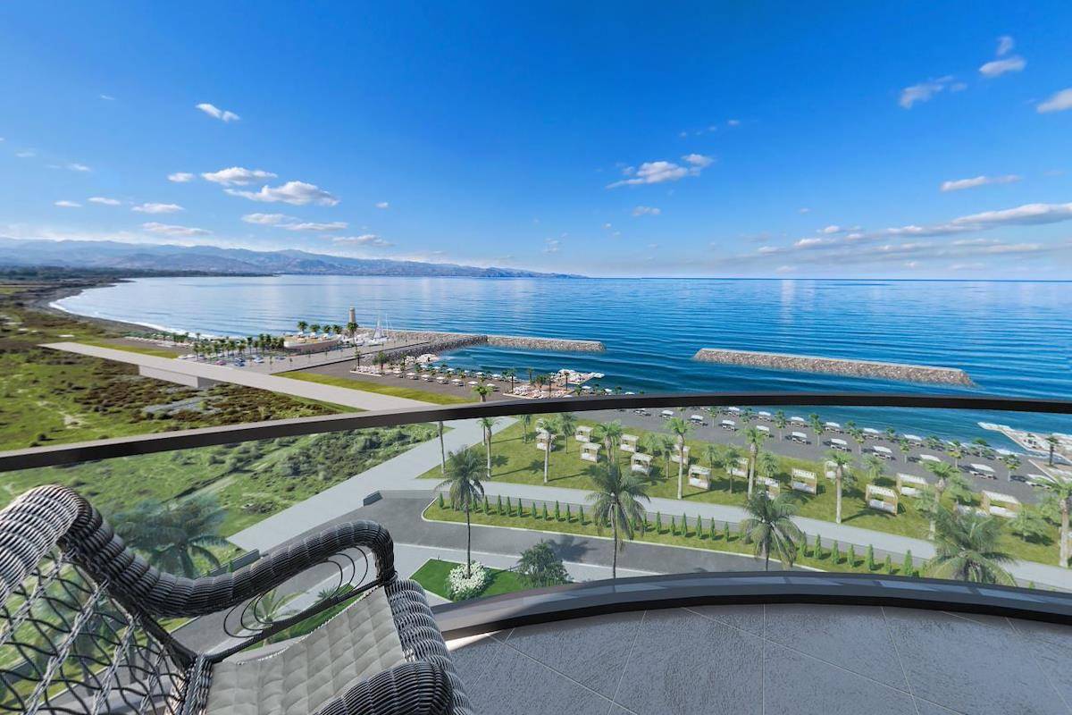 North Cyprus Beachfront Three Bedroom Penthouses in Six Tower Health Resort Photo 3