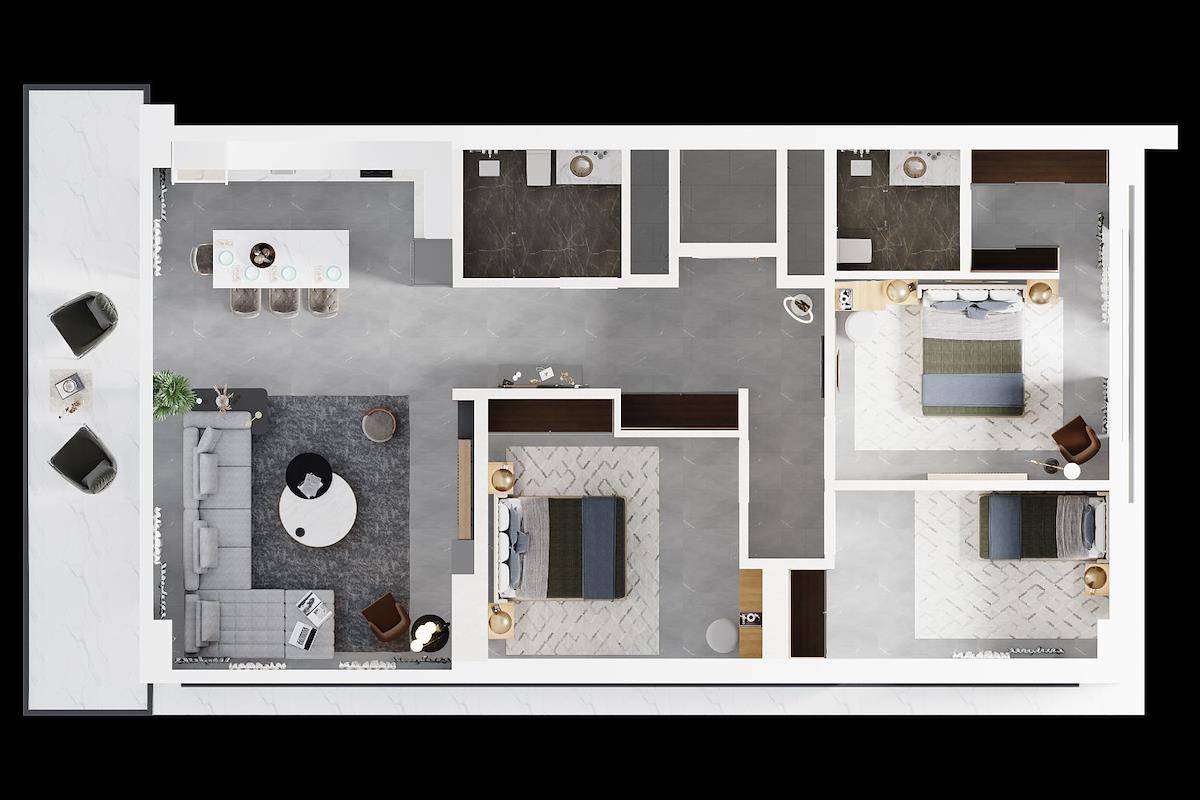 צפון קפריסין Three Bedroom Apartments in the Exclusive Long Beach Area Photo 19
