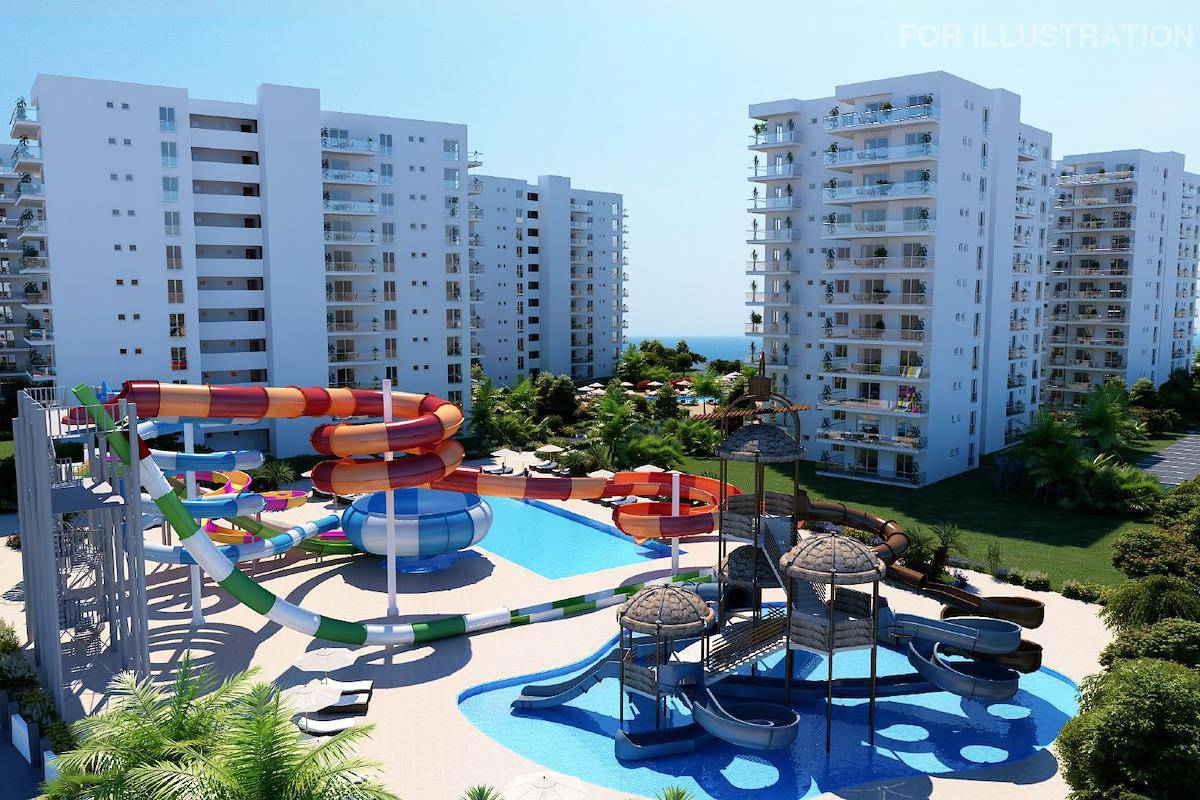 North Cyprus One Bedroom Apartments in Iskele Long Beach  Photo 2