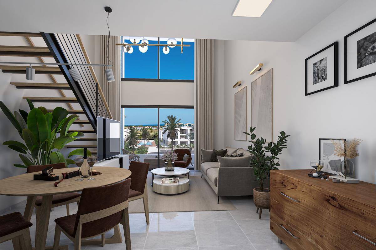 Nordzypern Duplex- Penthouse mit einem Schlafzimmer in İskele Photo 42