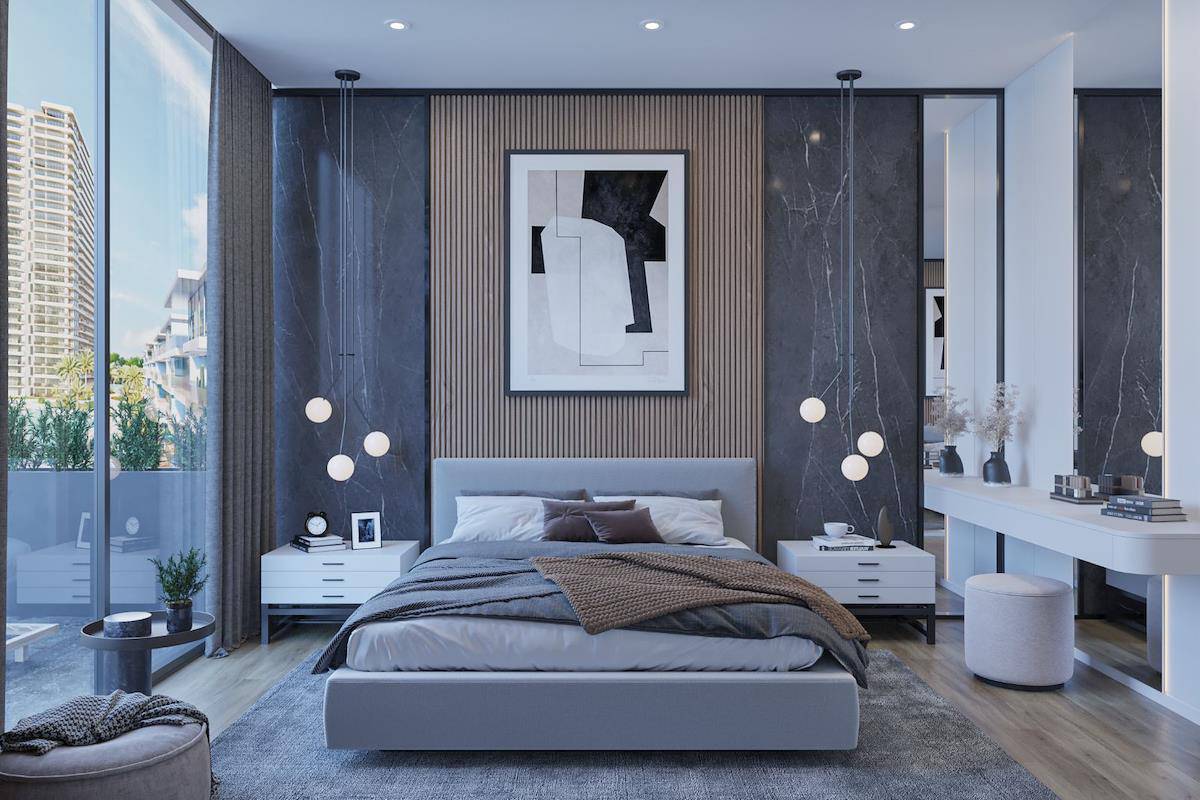 Nordzypern Penthouse mit drei Schlafzimmern im Luxusresort am Long Beach Photo 15