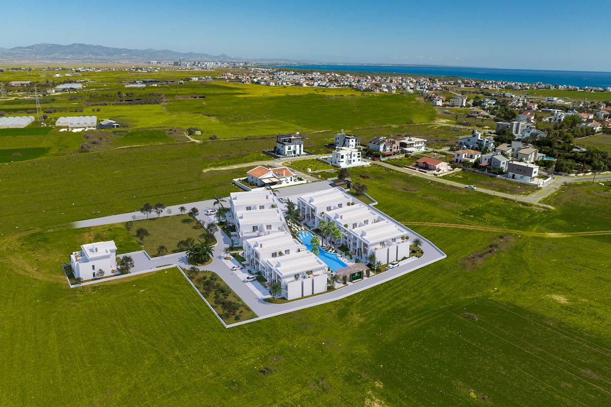 Kıbrıs Yeni Boğaziçi Üç Yatak Odalı Yarı Müstakil Villa Photo 1