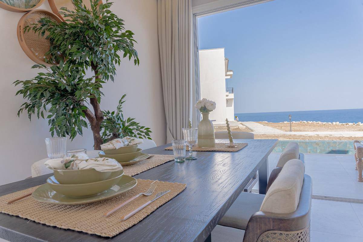 צפון קפריסין Fantastic Two Bedroom Beachfront Apartment Photo 9