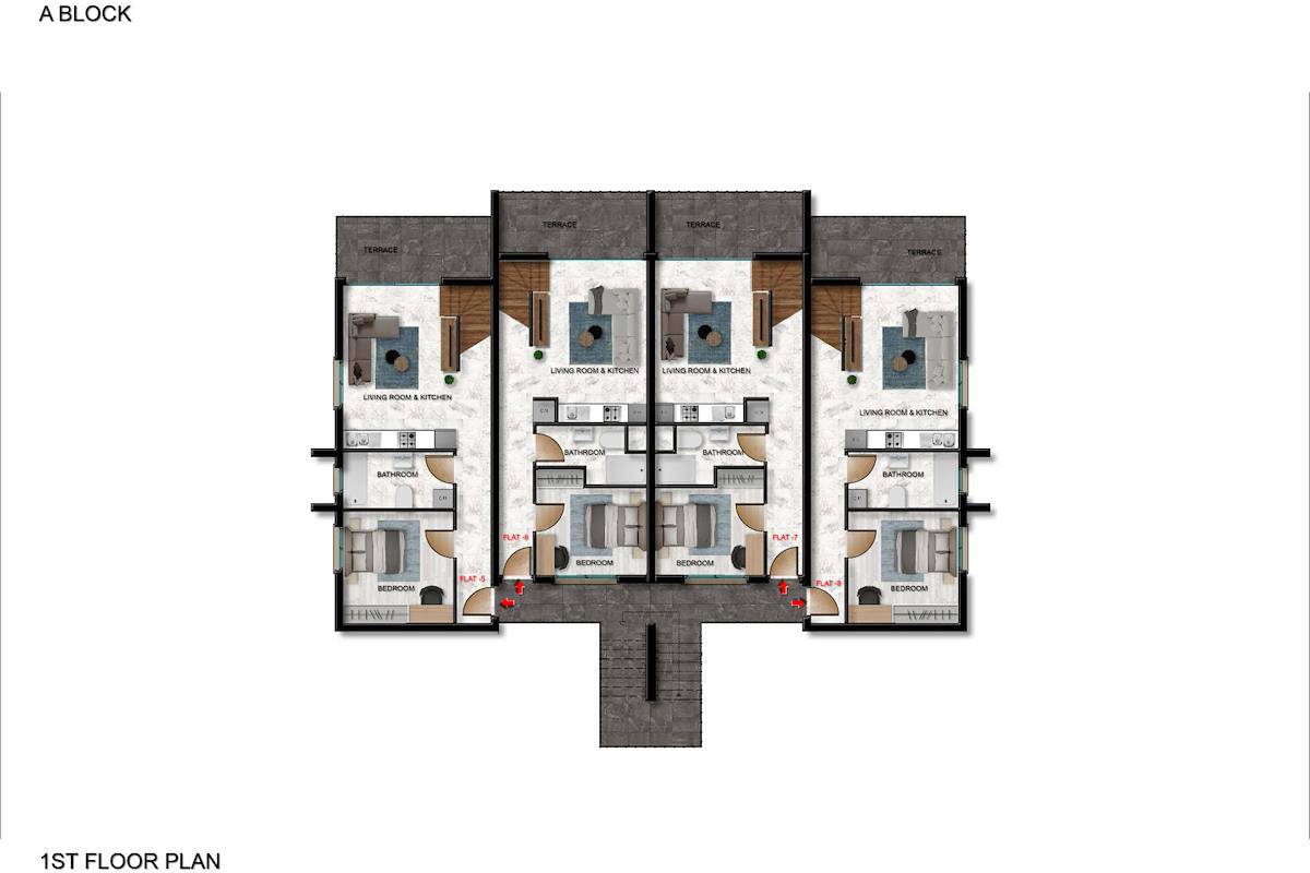 Nordzypern Loft- Wohnung mit zwei Schlafzimmern in der wunderschönen Lage von Esentepe Photo 29
