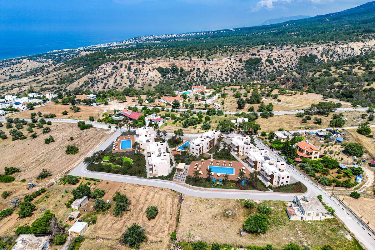 North Cyprus Sea and Mountain View Two Bedroom Apartment Photo 3