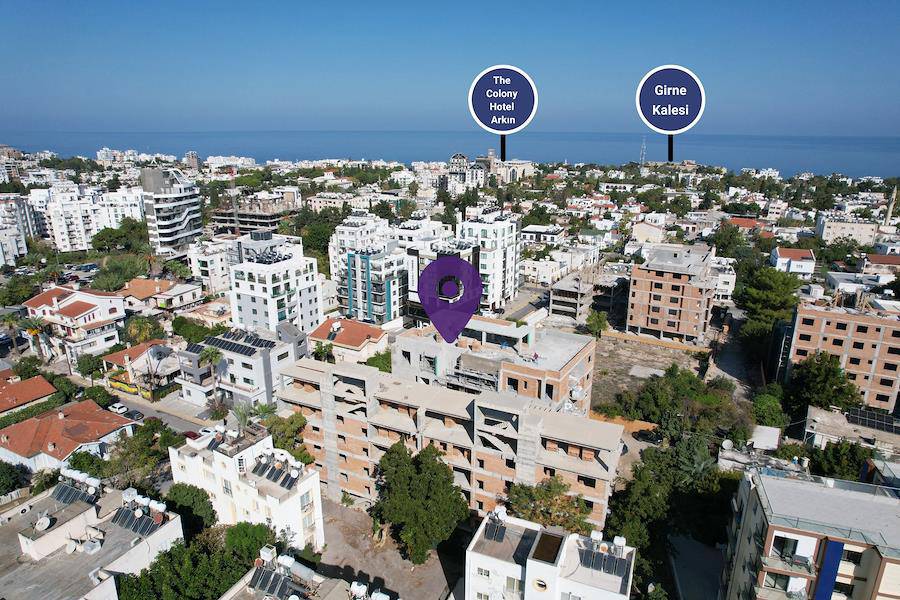 Lägenhet med 1 sovrum i Kyrenia centrum
