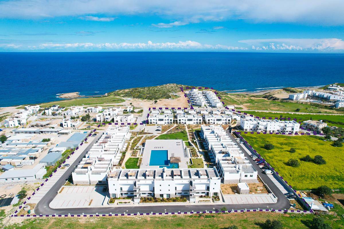 Северный Кипр Квартира- Квартира с видом на море и сад в Бахчели Photo 1