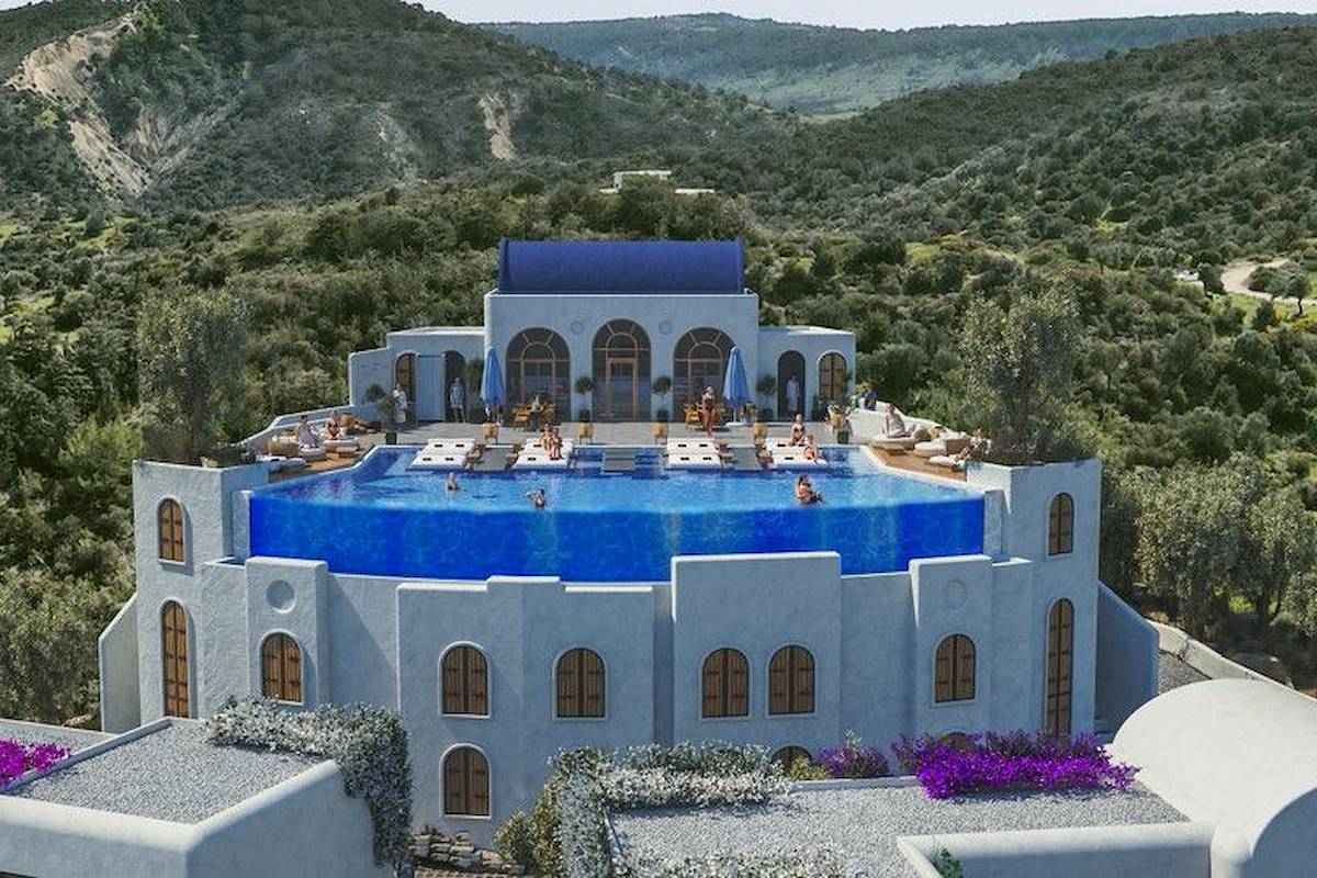 Kıbrıs Kayalar Yüzme Havuzlu Infinity Suit Photo 3