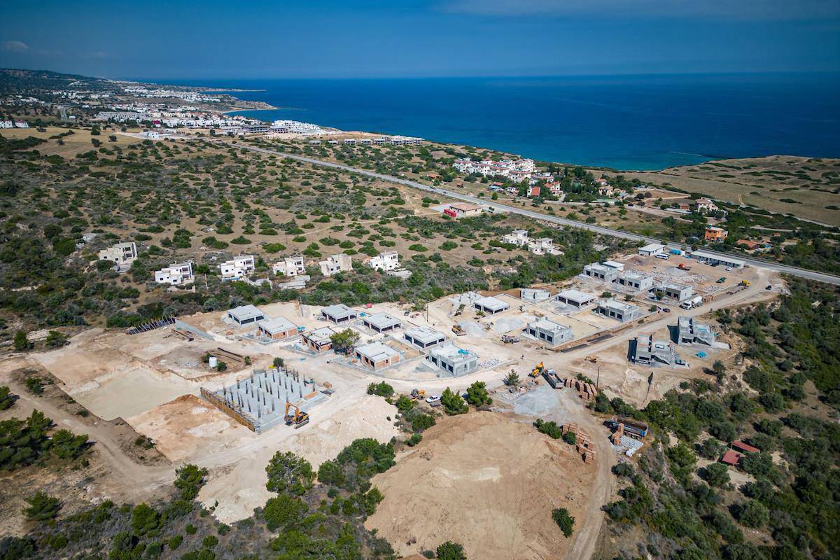 Pohjois-Kypros Yhden makuuhuoneen duplex-kattohuoneistot 5 minuutin kävelymatkan päässä rannalta Photo 1