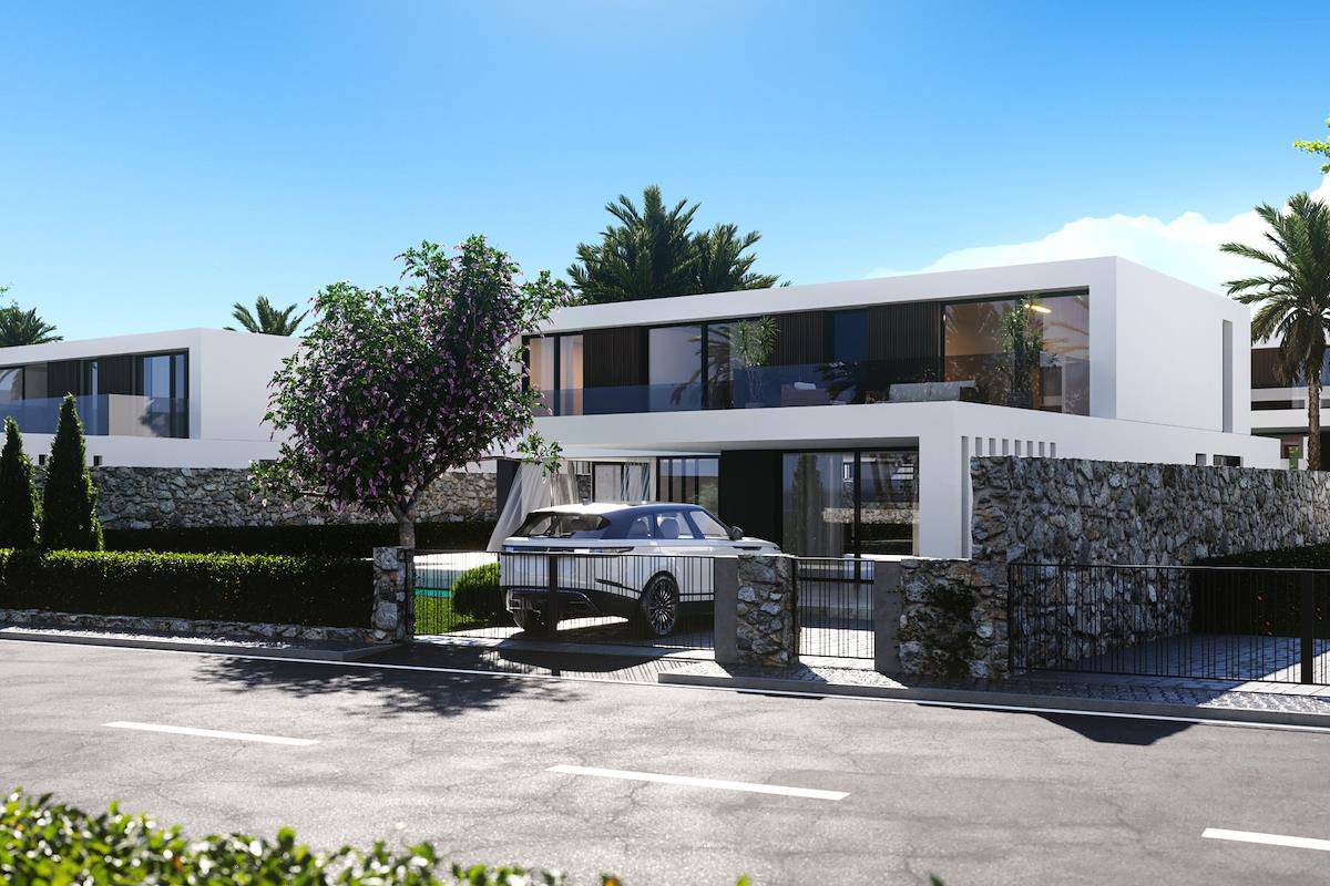 North Cyprus Four Bedroom Luxury Villas with Garden and Private Pool in Catalkoy Photo 1