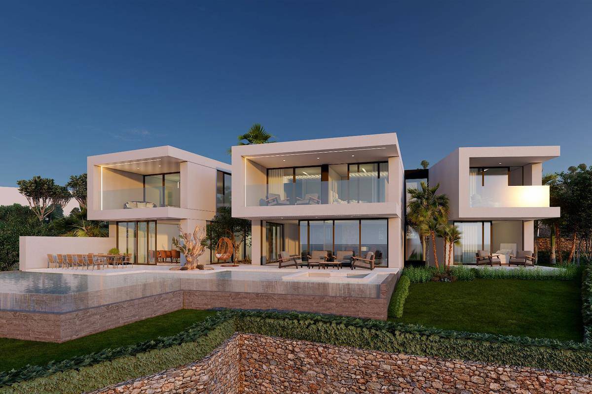 North Cyprus Four Bedroom Luxury Villas with Garden and Private Pool in Catalkoy Photo 4