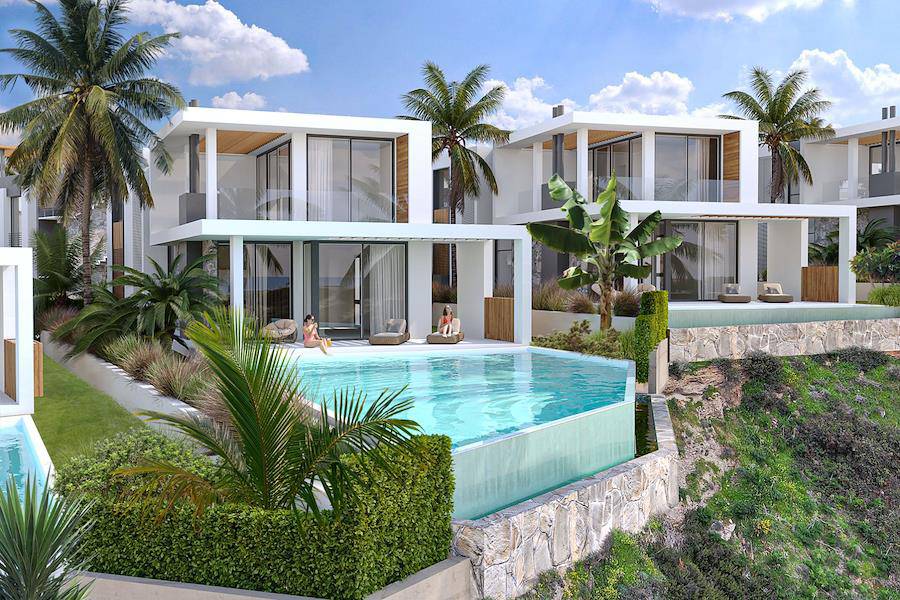 Two Bedroom Townhouses with Pools in Bahceli