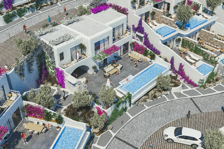 Villa med två sovrum och pool