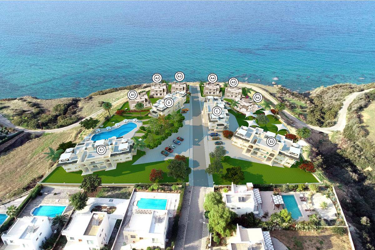 צפון קפריסין Remarkable Three Bedroom Beachfront Apartment Photo 29